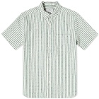 Portuguese Flannel Beach Cabin Button Down Short Sleeve Shirt