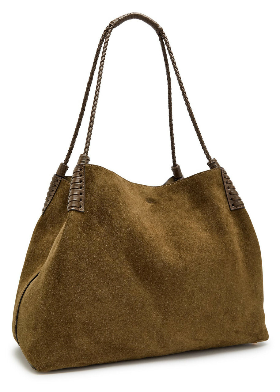 Etro Libra Large Leather and Suede Tote - Multicoloured - One Size