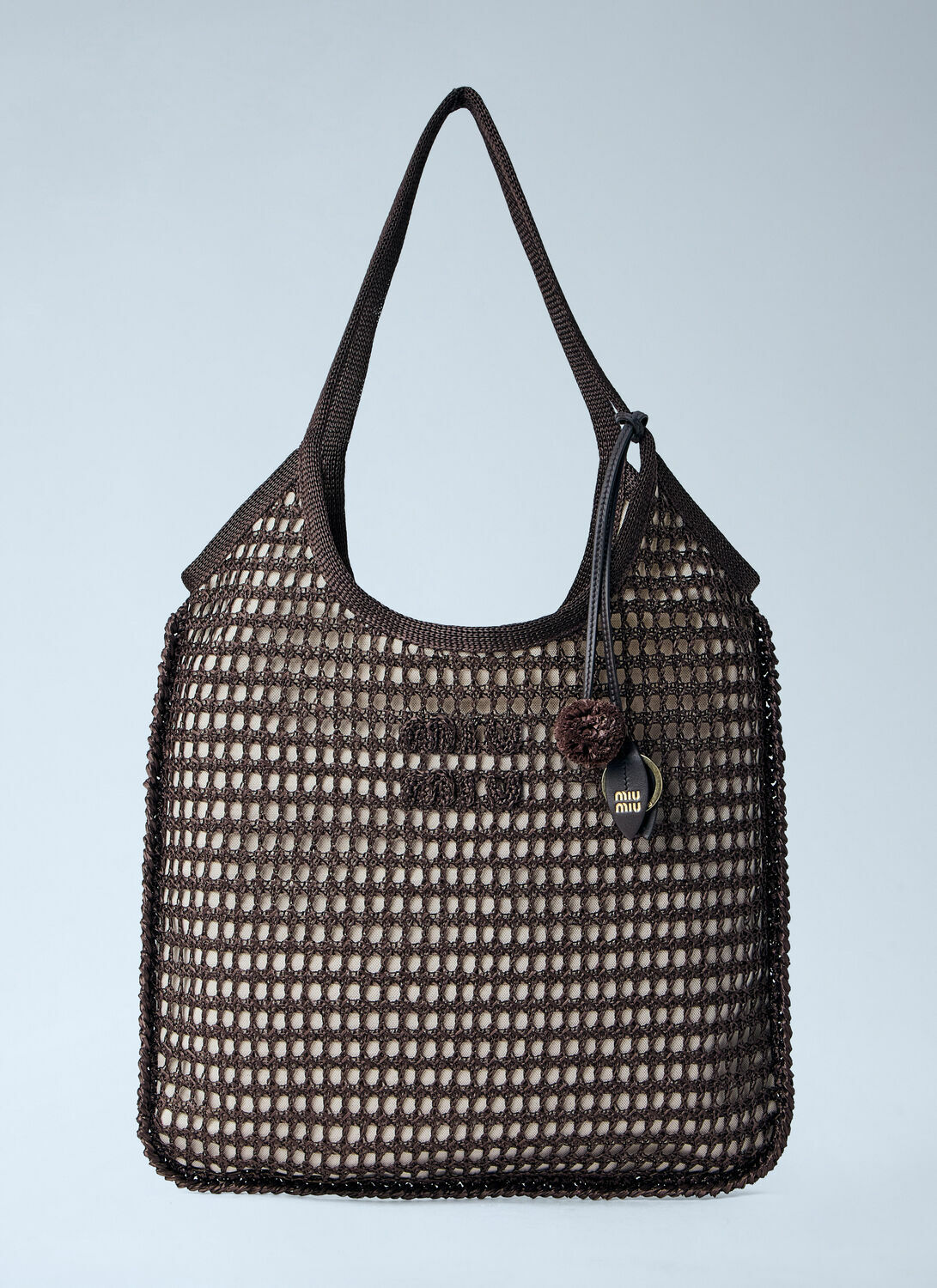 Miu Miu Ivy Mesh Tote Bag
