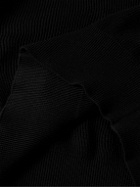 Brunello Cucinelli - Ribbed Cotton Sweater Vest - Black