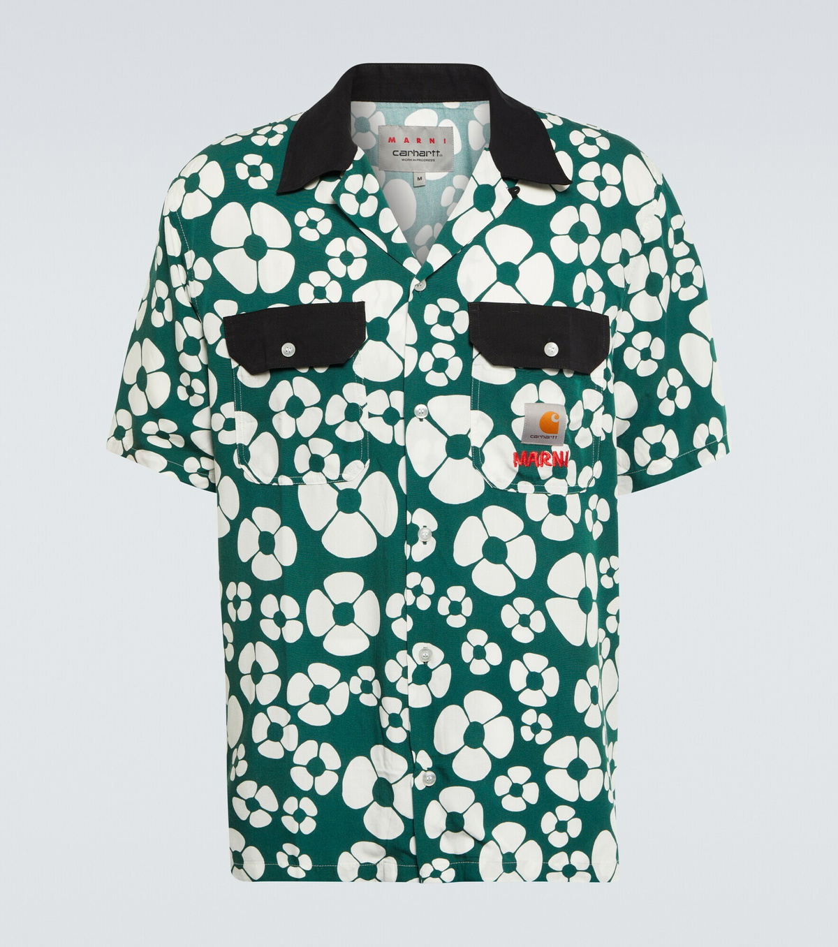 Marni - x Carhartt floral shirt Marni