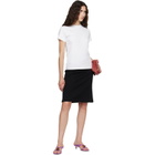 FLORE FLORE Black Marie Midi Skirt