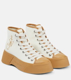 JW Anderson - Canvas high-top sneakers