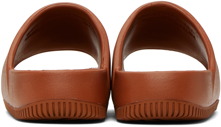 Nike Red Calm Slides