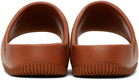 Nike Red Calm Slides