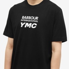 Barbour Men's International x YMC Horsted T-Shirt in Black