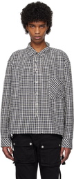 C2H4 Navy & Black Profile Shirt