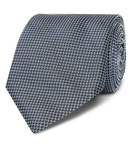 Hugo Boss - 7.5cm Pin-Dot Silk Tie - Blue