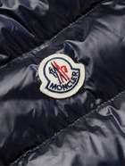 Moncler - Slim-Fit Logo-Appliquéd Quilted Shell Down Gilet - Blue