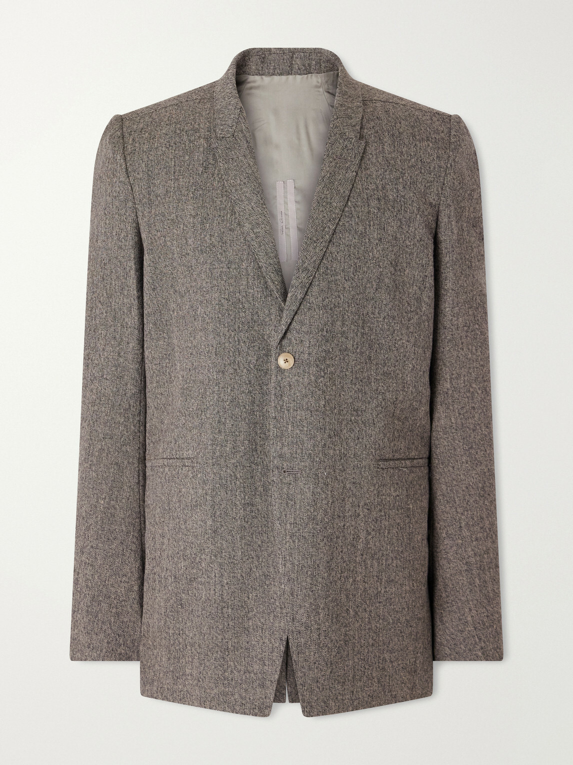 Rick Owens - Concordian Wool Blazer - Gray
