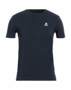 Philipp Plein Mens T-shirt Midnight in Blue