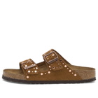 Birkenstock Women's Arizona Rivet in Mink Suede