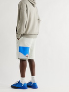 A-COLD-WALL* - Hemisphere Printed Loopback Organic Cotton-Jersey Shorts - Neutrals