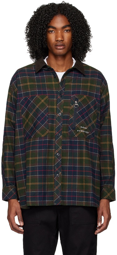 Photo: Barbour Blue & Green and wander Edition Shirt