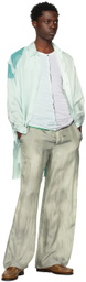 Edward Cuming White Layered Tank Top