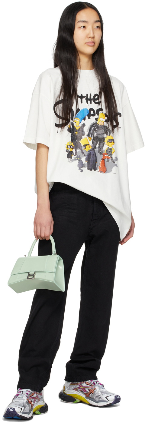 早期完売★BALENCIAGA THE SIMPSONS 長袖Tシャツ OVERSIZED 早期完売☆BALENCIAGA THE SIMPSONS 長袖Tシャツ OVERSIZED