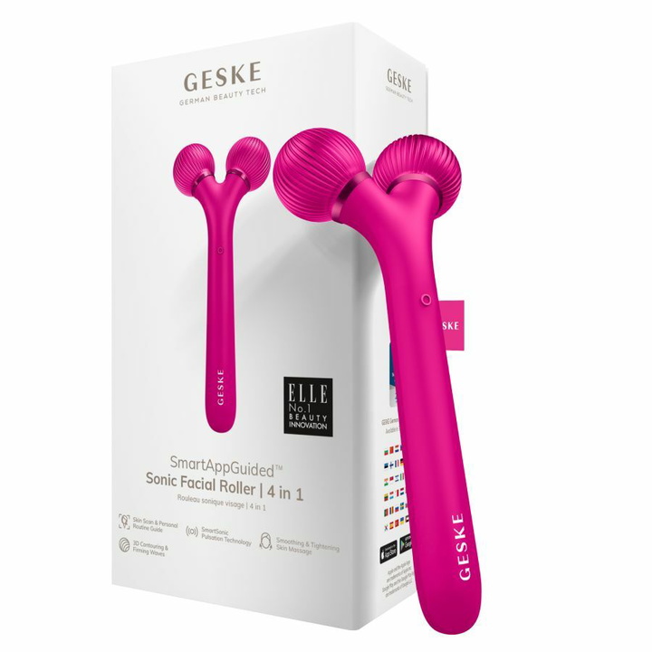 Photo: GESKE SmartAppGuided Sonic Facial Roller 4 in 1