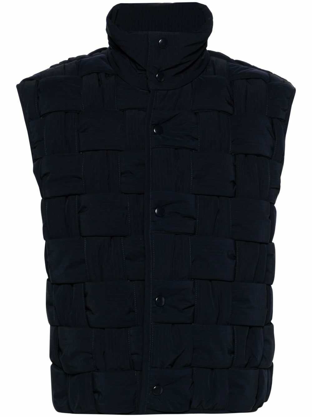 ダウンベスト BOTTEGA VENETA PUFFER INTRECCIATO GILET Bottega Veneta Intrecciato Padded Shell Gilet | Hype