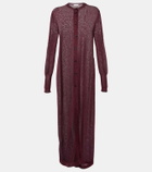 Ferragamo Lamé cardigan