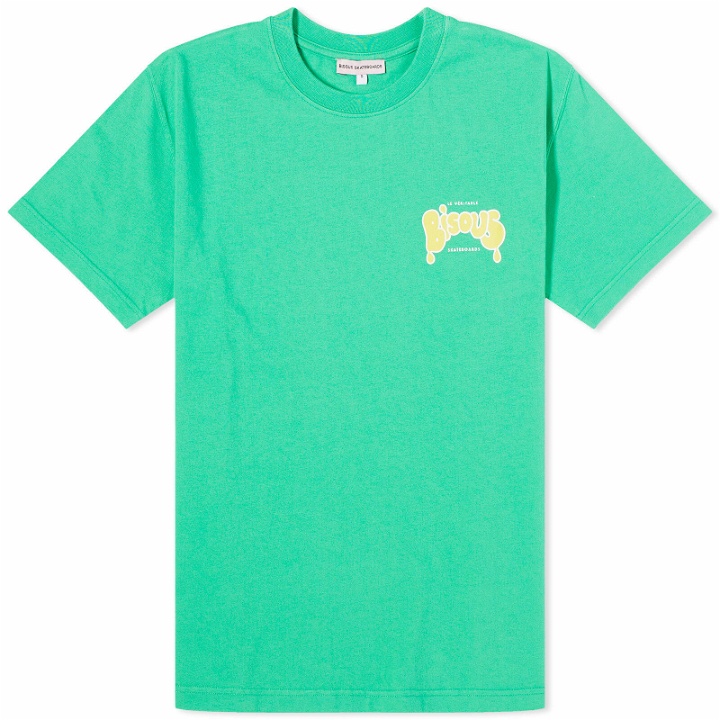 Photo: Bisous Skateboards Women's Veritable T-Shirt in Kelly Green