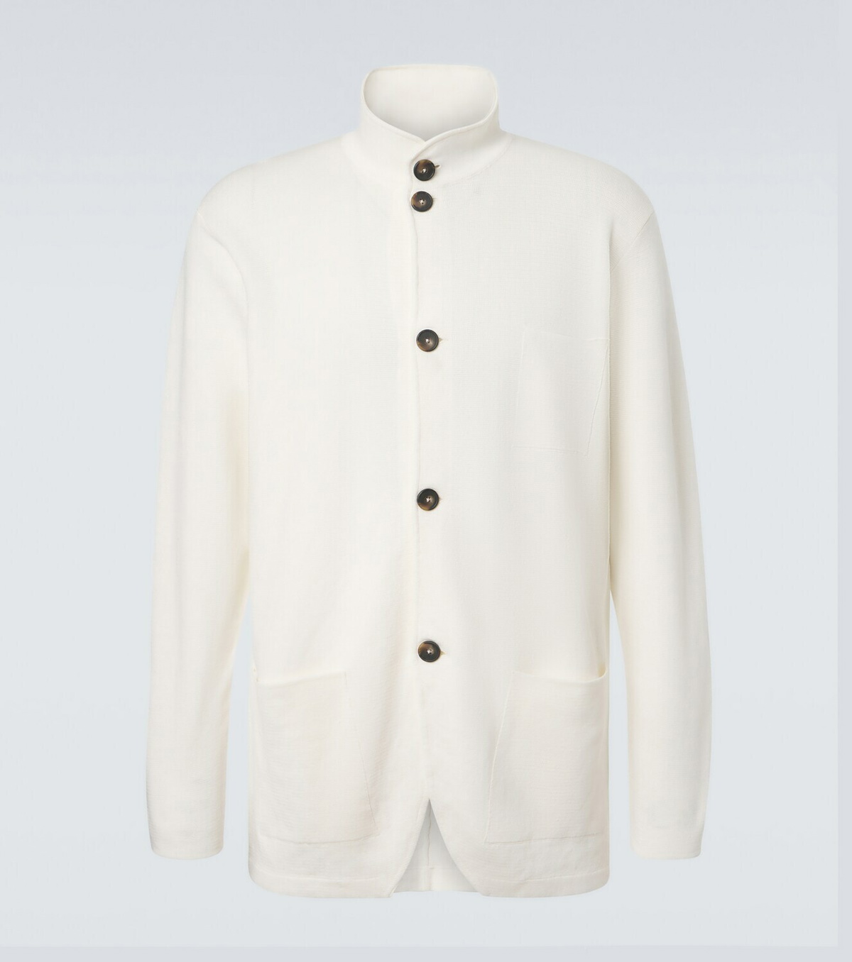 Kiton Linen and cotton cardigan