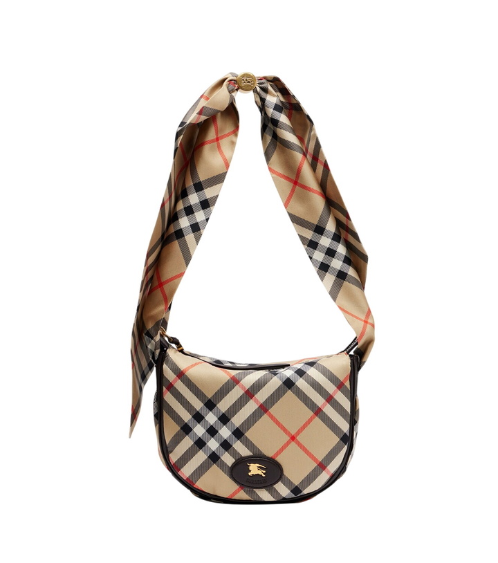 Photo: Burberry Burberry Check silk twill shoulder bag