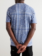 C.P. Company - Bandana-Print Cotton-Jersey T-Shirt - Blue