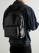 SAINT LAURENT - City Leather Backpack