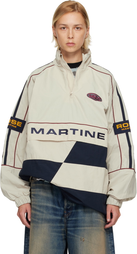 Photo: Martine Rose Beige Hockey Pullover Jacket