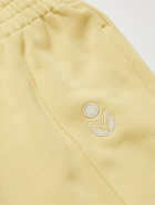 Isabel Marant - Tapered Logo-Embroidered Jersey Sweatpants - Yellow