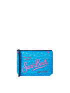 MC2 Saint Barth Aline Scuba Pochette With Cats Print