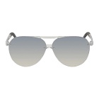 Moncler Silver ML 0063 Sunglasses