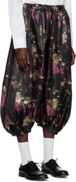 Comme des Garçons Comme des Garçons Black Jacquard Trousers