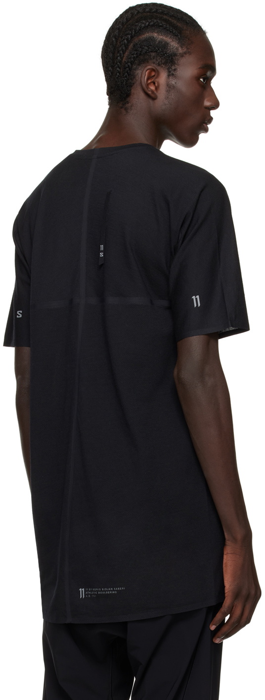 【関税込み】11 by Boris Bidjan Saberi ブラック LS1C Tシャツ Black LS1C T-shirt by 11 by Boris Bidjan Saberi on Sale