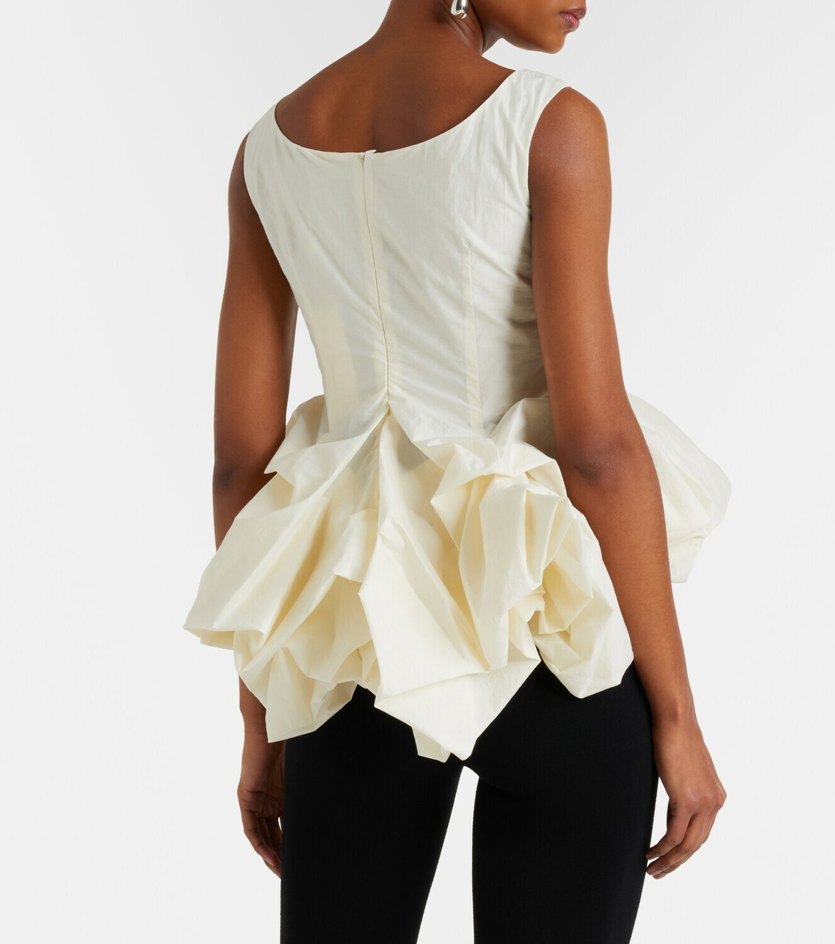 Magda Butrym Gathered peplum top