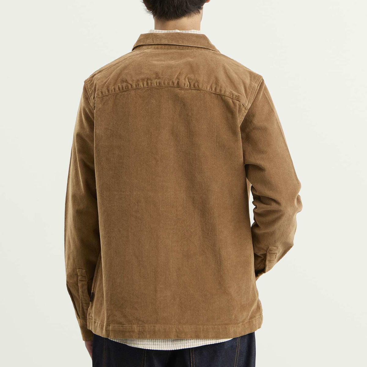 Barbour Men's Cord Overshirt in Sandstone