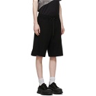 Neil Barrett Black Oversized Workwear Shorts