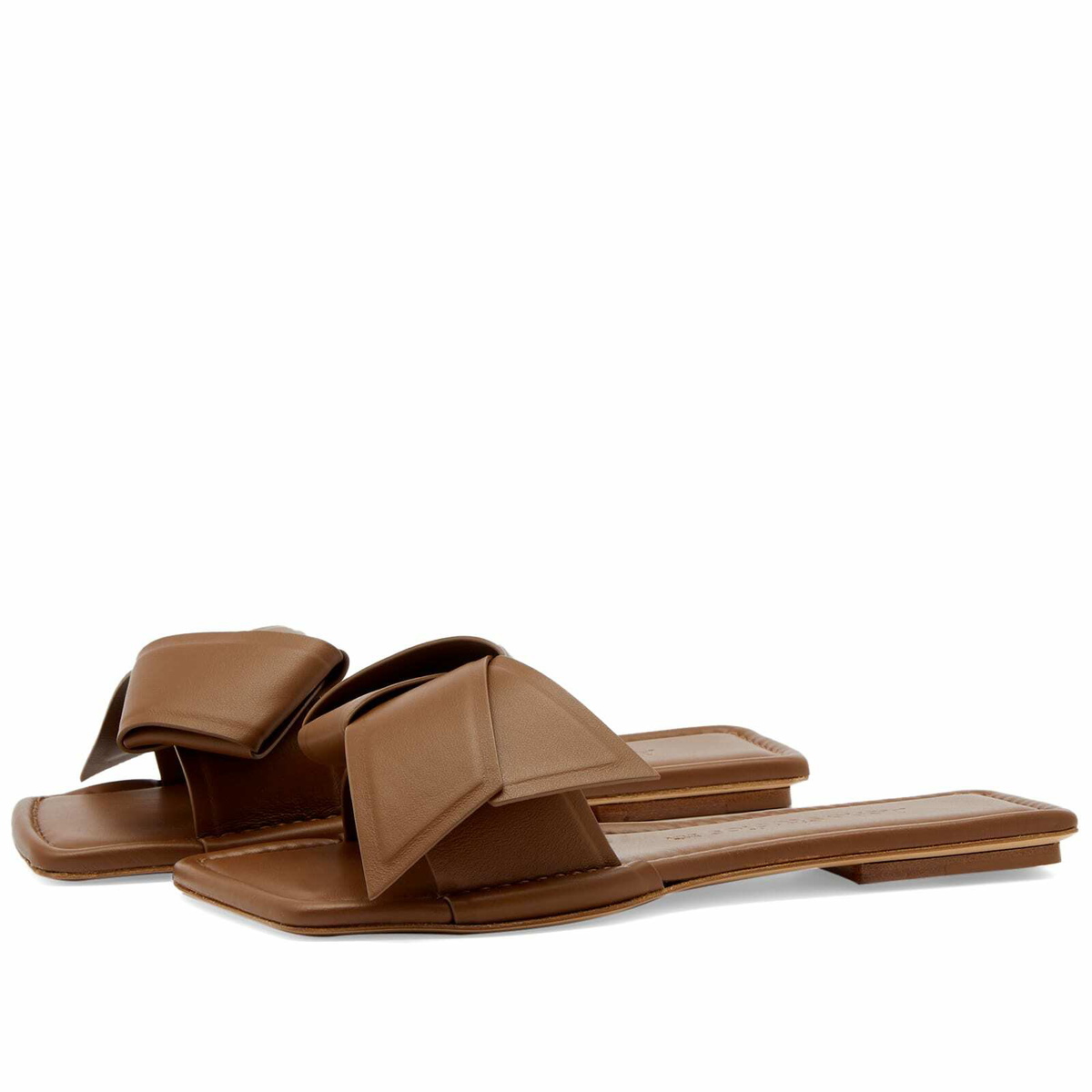Acne Studios Women's Musubi Sandal in Camel Brown Acne Studios