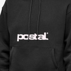 POSTAL Men's Classic Logo Hoodie in Black