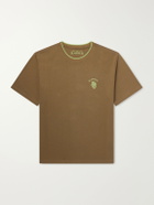MANAAKI - Logo-Printed Cotton-Jersey T-Shirt - Brown