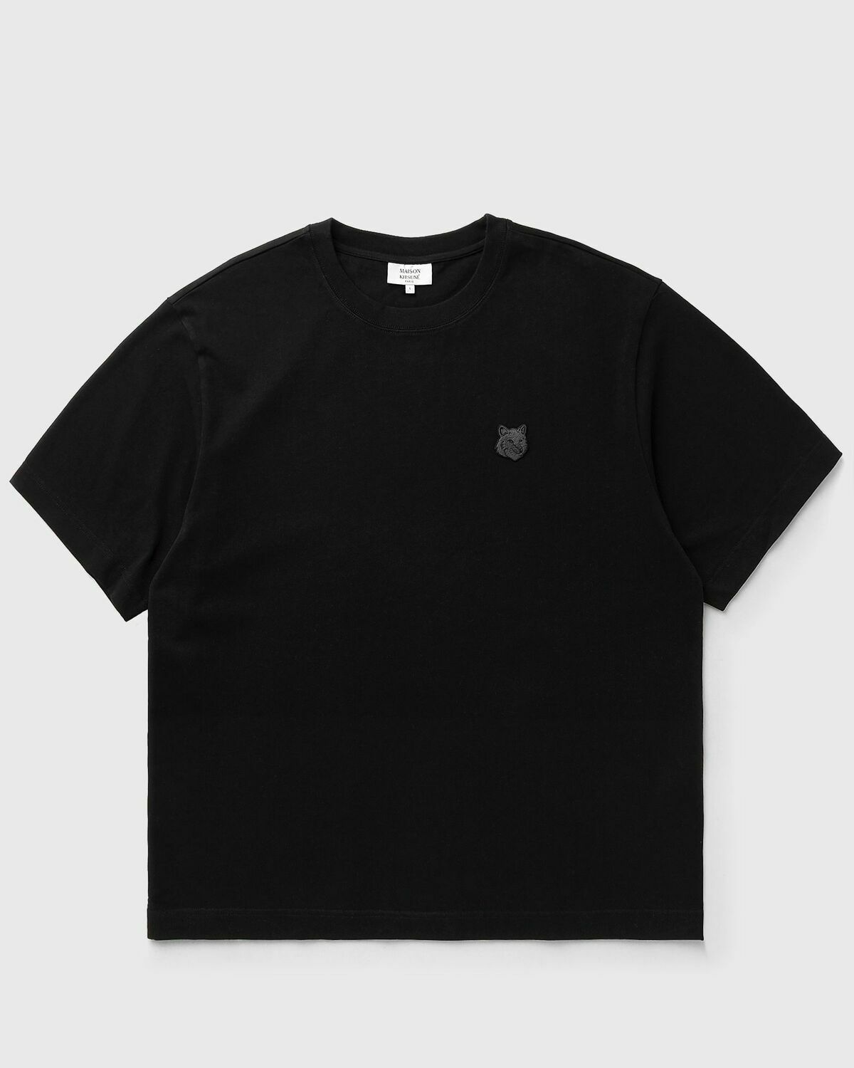Maison Kitsune FOX HEAD OVERSIZE TEE White Mens Shortsleefe