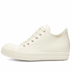 Rick Owens Men's Low Sneaks Sneakers in Milk/Milk