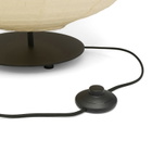 ferm LIVING Kurbis Floor Lamp - Low in Natural/Black 