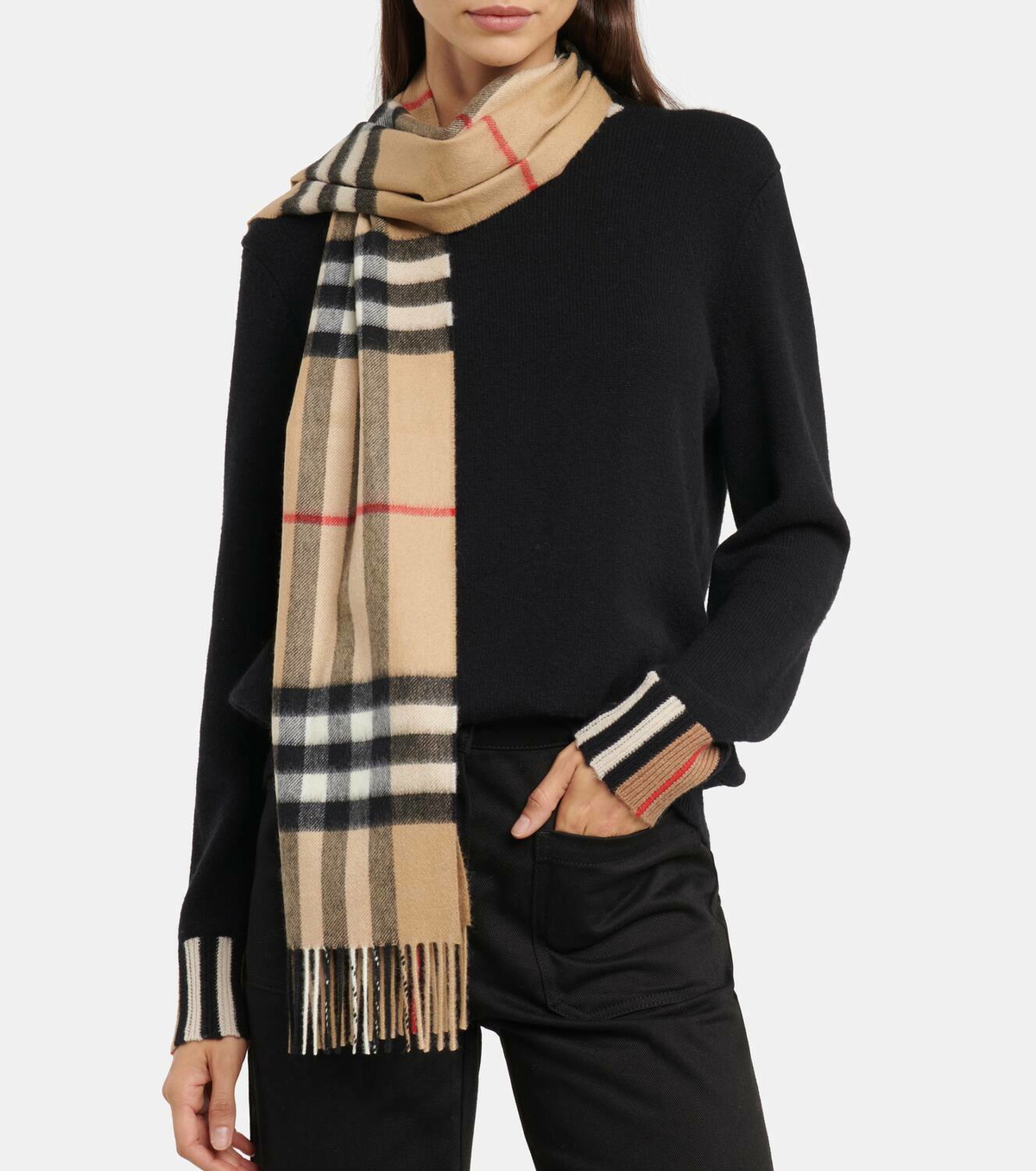 Burberry Archive Check cashmere scarf Burberry