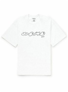 Neighborhood - ghost Logo-Print Cotton-Jersey T-Shirt - White