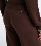 The Upside Coco Amelie cashmere-blend wide-leg pants