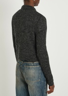 Our Legacy Mazzy Alpaca-blend Cardigan Dark Grey