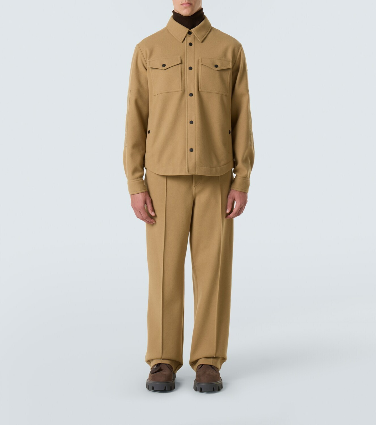 Moncler Grenoble Pleated straight pants