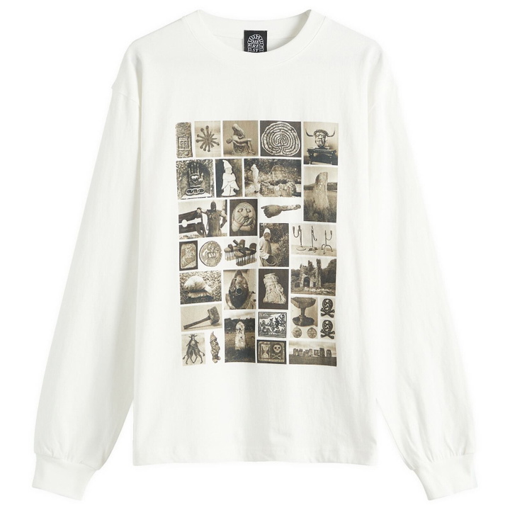 Photo: Heresy Men's Niche Longsleeve T-Shirt in Ecru