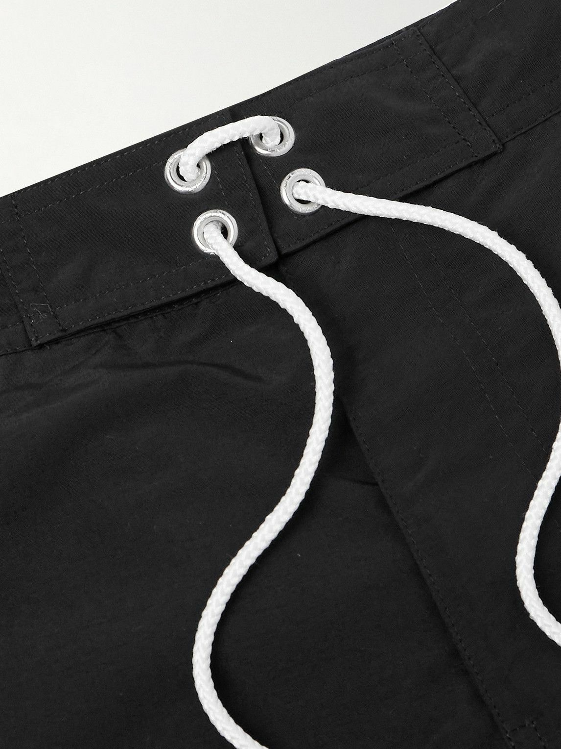 CELINE - Straight-Leg Long-Length Swim Shorts - Black
